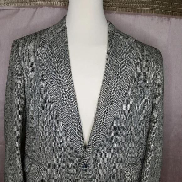 HAGGAR GENTLEMAN Tweed‎ Jacket - Picture 3 of 9